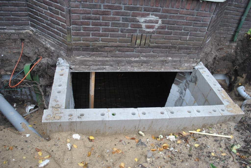 Kelder bouwen onder een bestaande woning